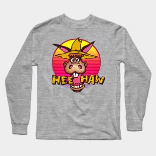 donkey hee haw Long Sleeve T-Shirt